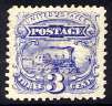 Scott 114, first US stamp with a train on it, 1869 Pictorials Issue